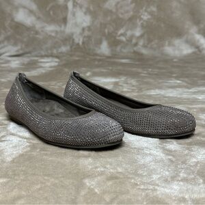 Vionic 359 Willow Studded Taupe Ballet Flats Size 6